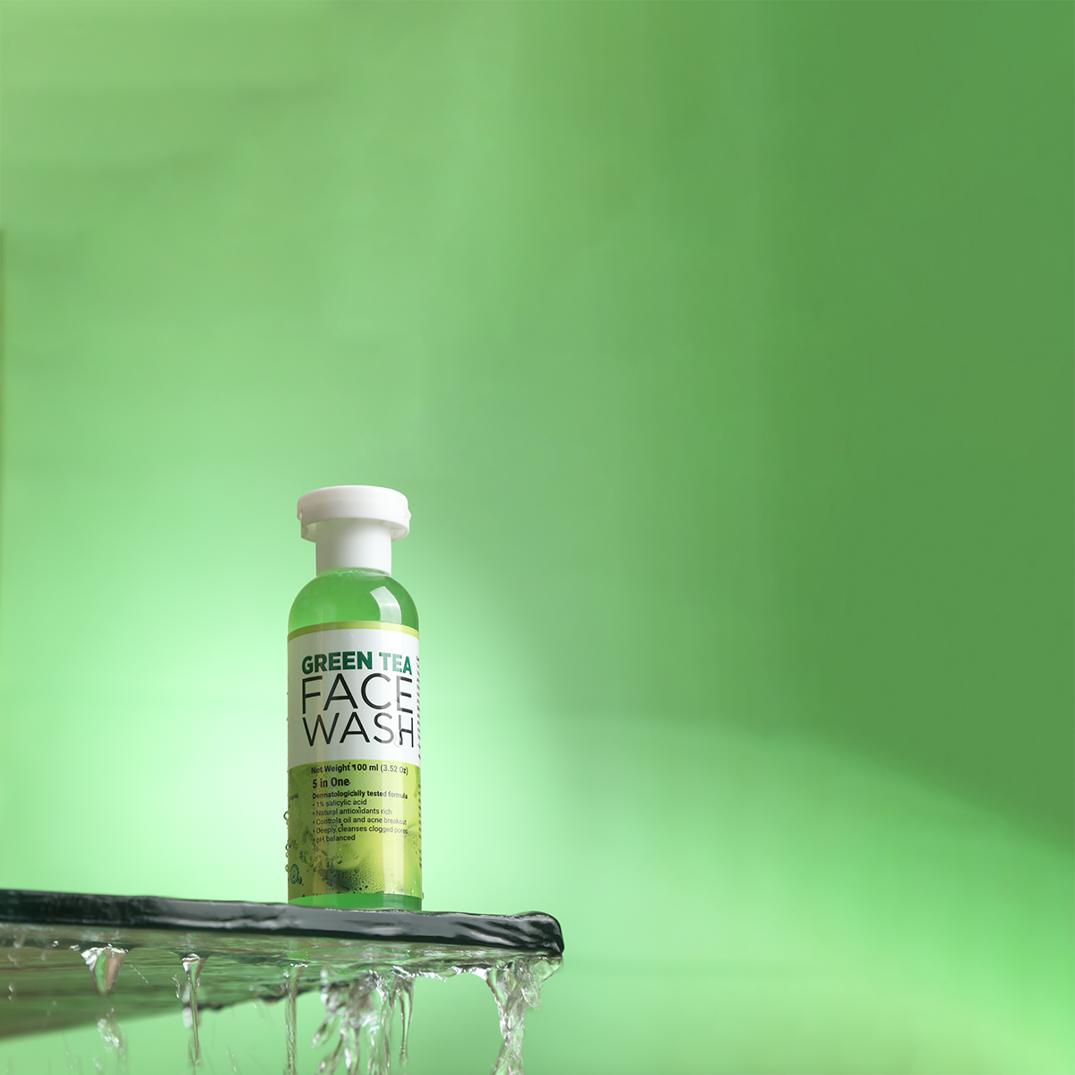 Green Tea Face Wash For ALL Skin Type-100ml