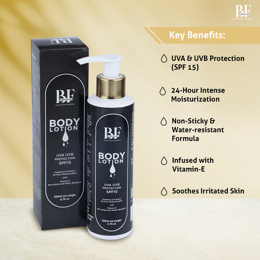 BF Professionals UV Protection Body Lotion SPF15 | 200ml