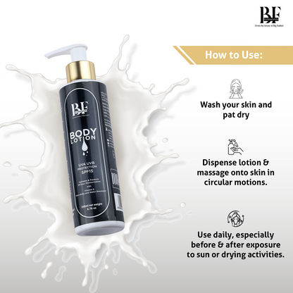 BF Professionals UV Protection Body Lotion SPF15 | 200ml