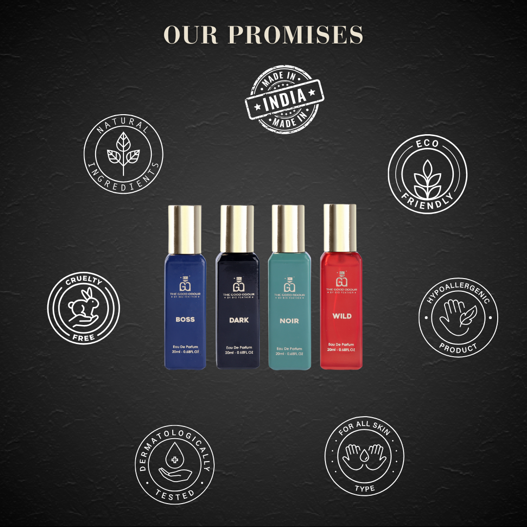 The Ultimate Quartet of Premium Men Perfumes | Set of Four | 20ml each