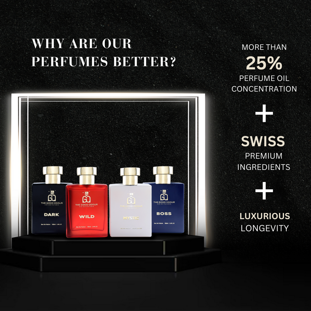 Premium Perfume Gift Set-100ML – BOSS DARK NOIR WILD Combo Pack