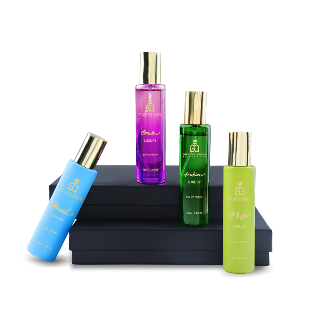 The Ultimate Quartet of Premium Women Perfumes | Set of Four | 30ml each