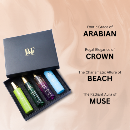 The Ultimate Quartet of Premium Women Perfumes | Set of Four | 30ml each