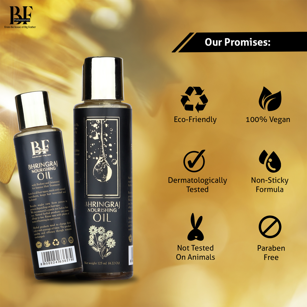 Bhringraj-Amla and Coconut  Hair Oil For Men/Women- 125ML || BF Professionals