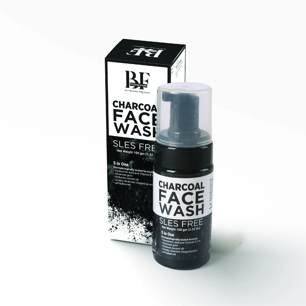 Charcoal Foaming Face Wash For Skin