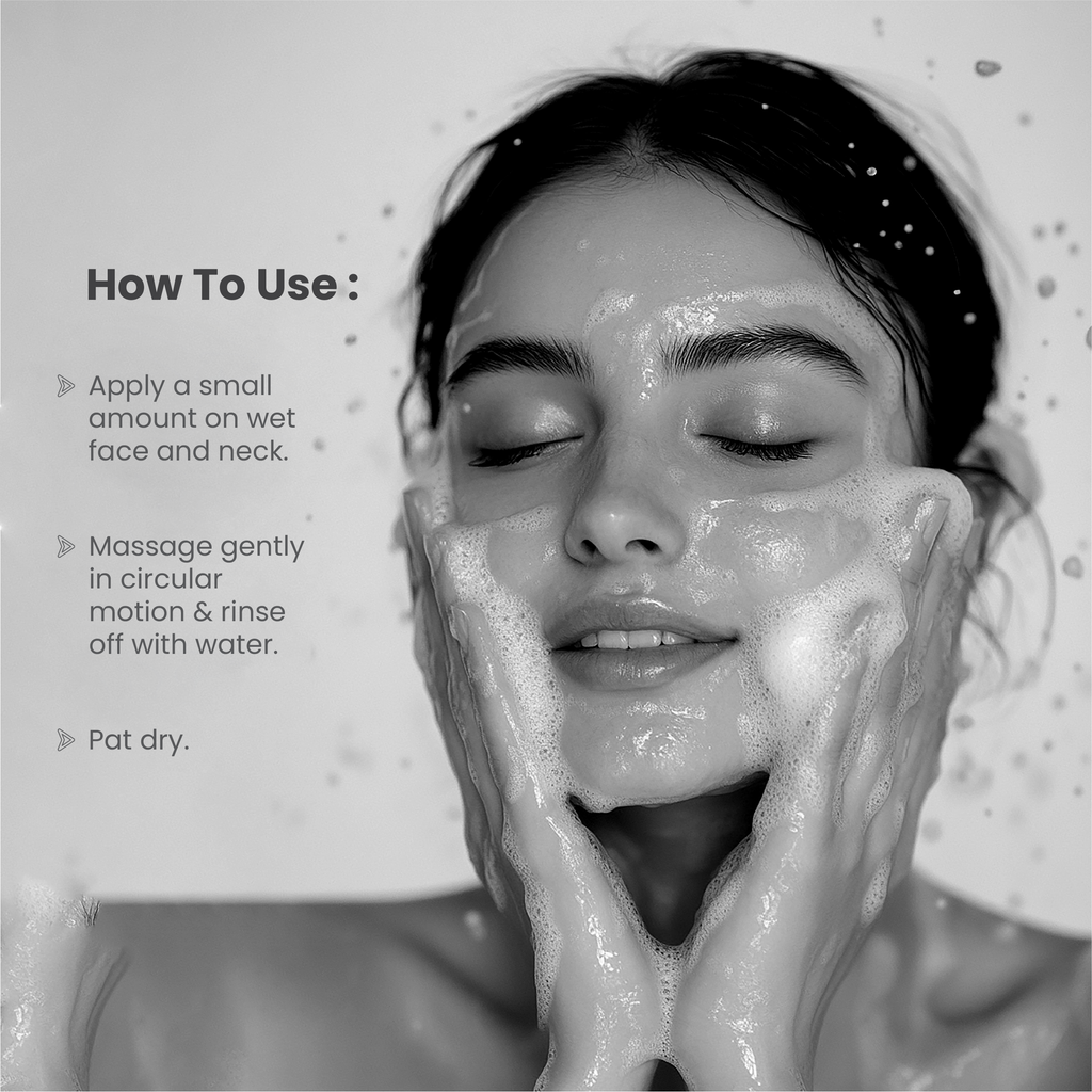 Charcoal Foaming Face Wash For Skin