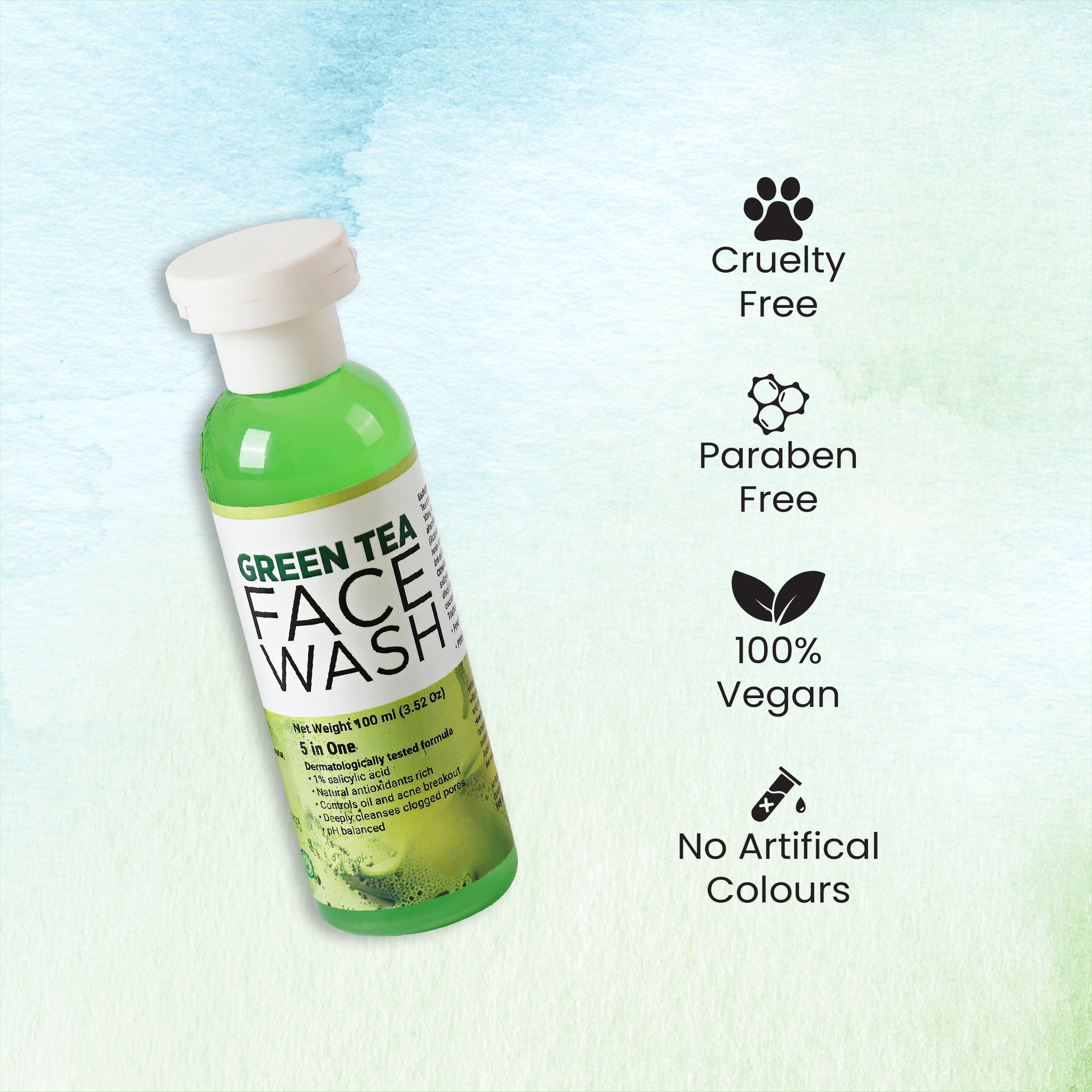 Green Tea Face Wash For ALL Skin Type