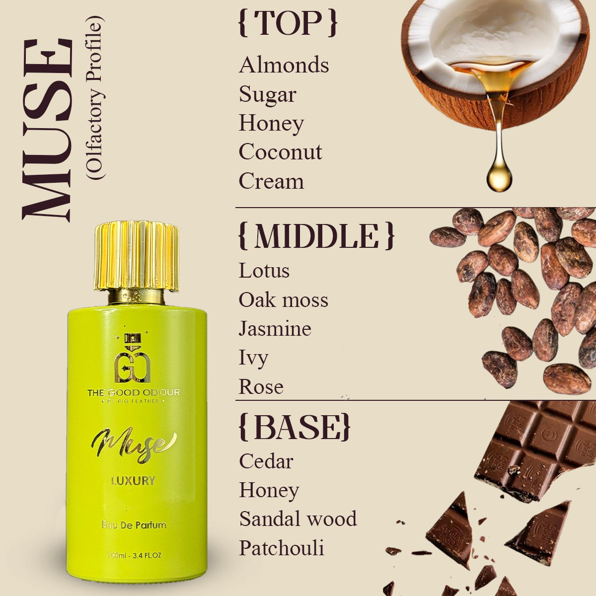 Muse Premium Perfume Women |100ML