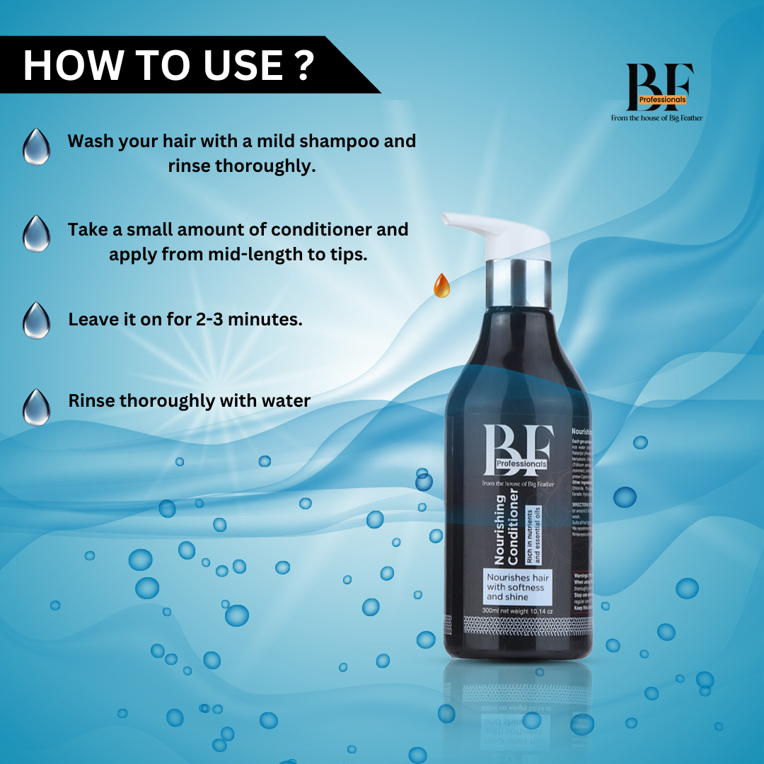 Nourishing Conditioner For Men/Womenn-300ML || BF Professionals