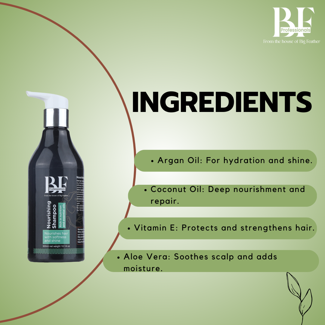 Nourishing Shampoo For Frizzy/Dry  Hair