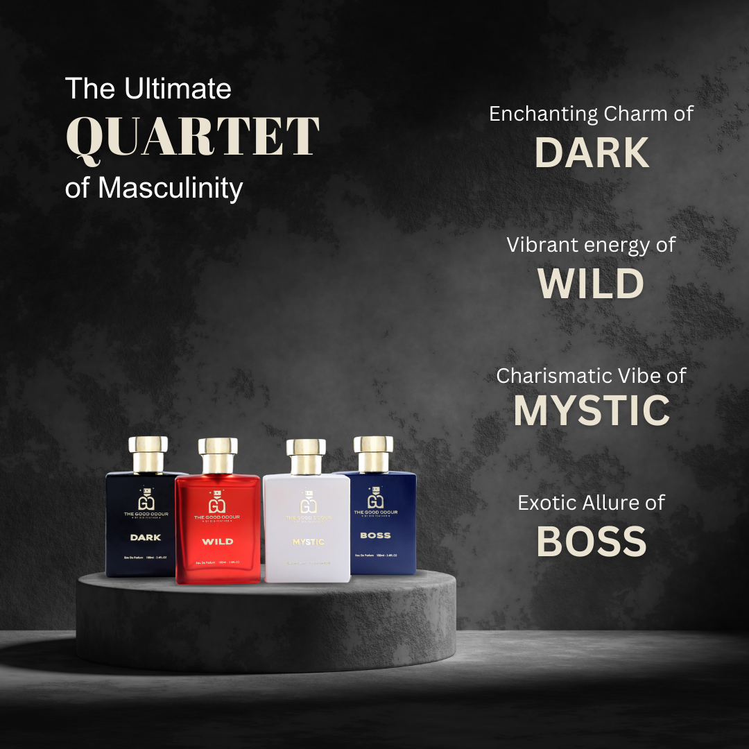 Premium Perfume Gift Set-100ML – BOSS DARK NOIR WILD Combo Pack