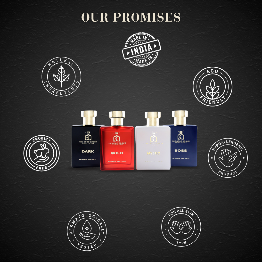 Premium Perfume Gift Set-100ML – BOSS DARK NOIR WILD Combo Pack