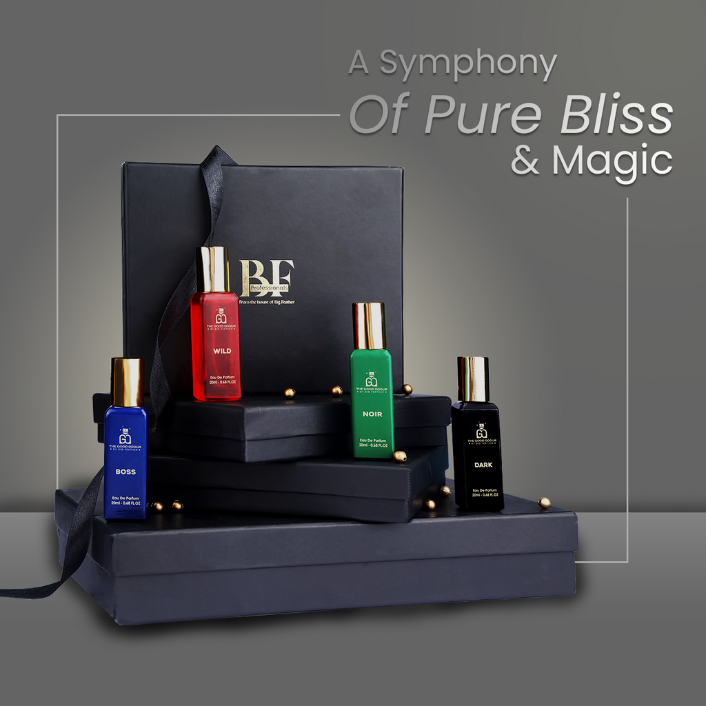 Premium Perfume Gift Set – BOSS DARK NOIR WILD Combo Pack