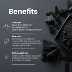 Charcoal Foaming Face Wash For Skin-100ml